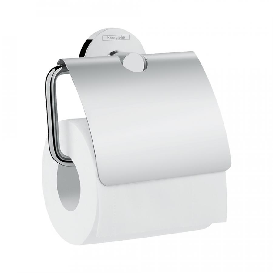 Hansgrohe Logis Universal Держатель рулона туалетной бумаги с крышкой хром 41723000 - Изображение 1