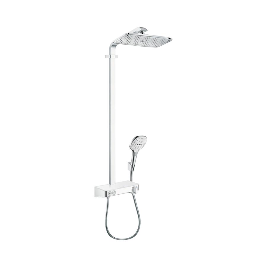 Hansgrohe Raindance E Showerpipe 360 1jet Душевая система с ShowerTablet Select 300 хром-белый 27288400 - Изображение 3