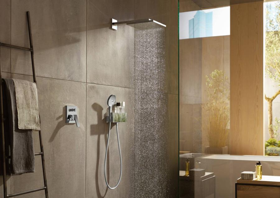 Hansgrohe Metropol Смеситель для ванны однорычажный с рычаговой рукояткой скрытый монтаж золото 32545990 - Изображение 8