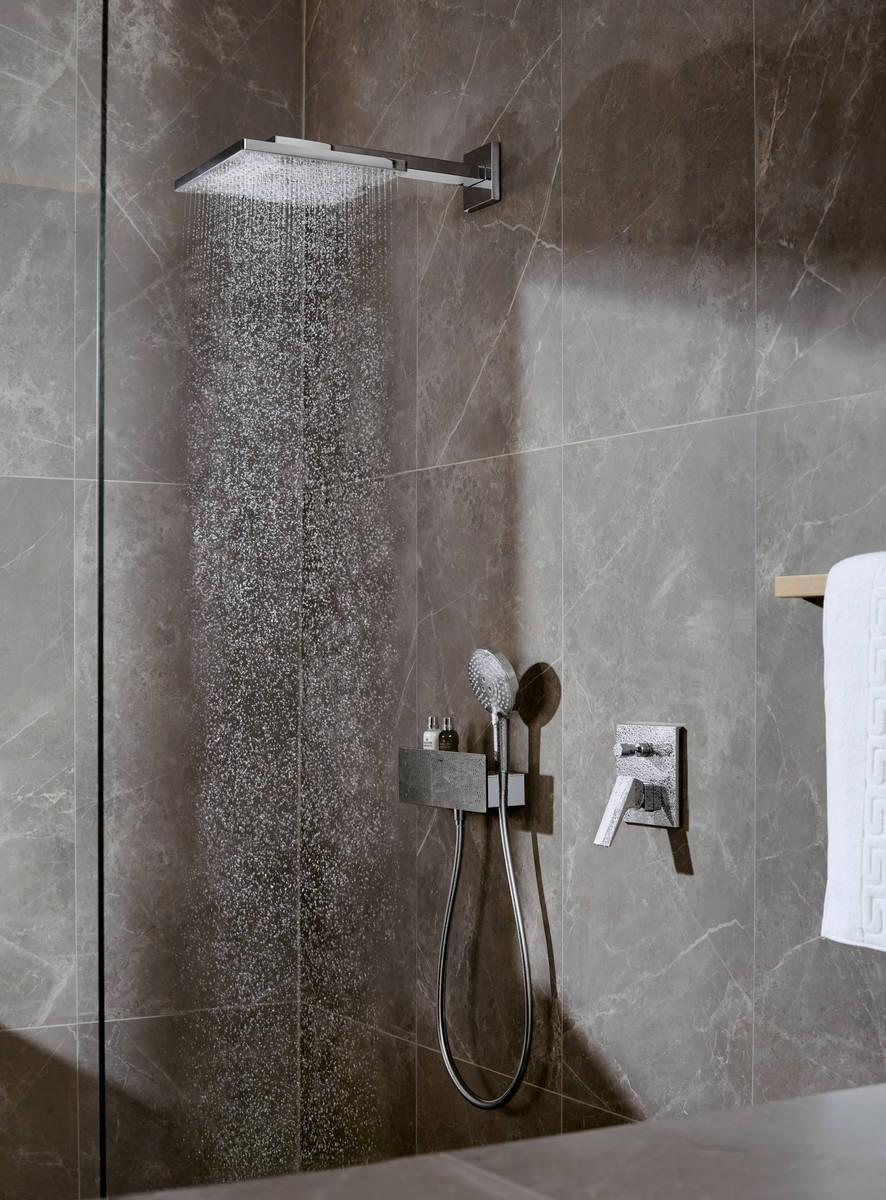 Hansgrohe Metropol Смеситель для ванны однорычажный с рычаговой рукояткой скрытый монтаж золото 32545990 - Изображение 9