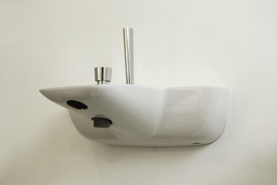 Hansgrohe PuraVida Смеситель для ванны, однорычажный, ВМ, 1/2 Белый/Хром, 15472400 - Изображение 8