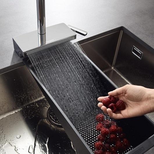 Hansgrohe Aquno Select M81 Смеситель для кухни однорычажный 250 с вытяжным душем изображение