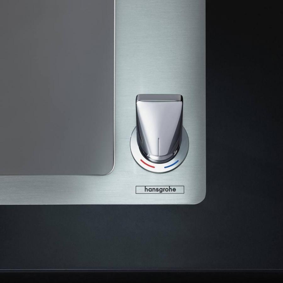 Hansgrohe C51-F450-12 Кухонная комбинация с крылом 450 Черный/Хром 43228000 - Изображение 4