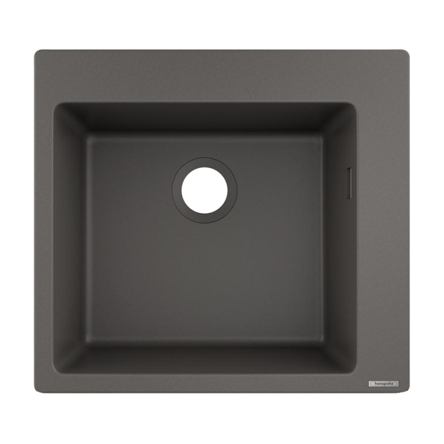 Hansgrohe S510-F450 Встраиваемая мойка 450 Черный графит, 43312170 - Изображение 3
