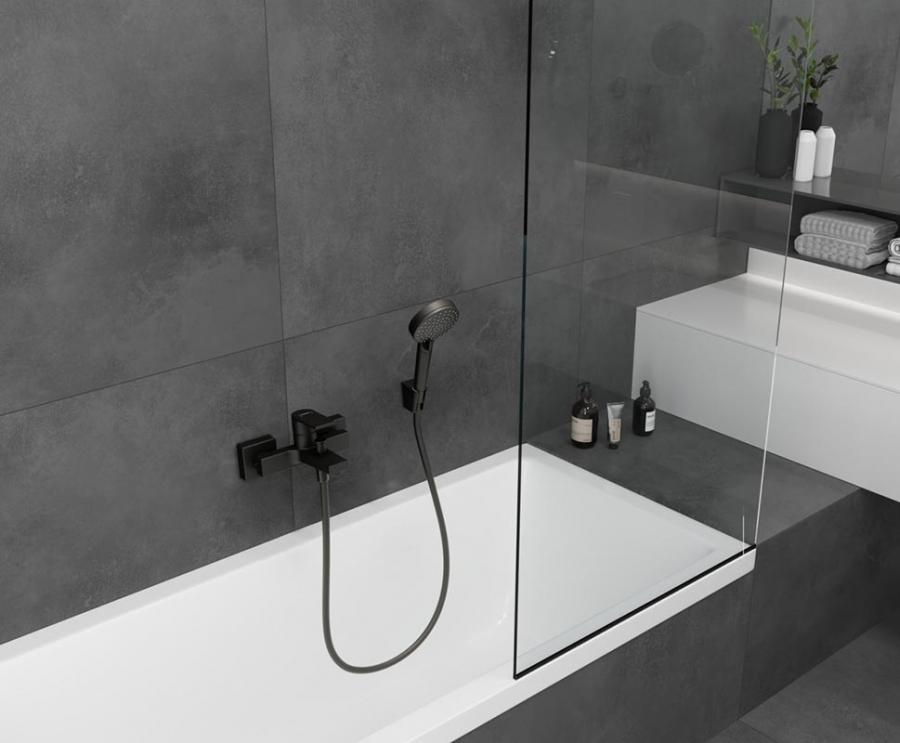 Hansgrohe Vernis Shape Смеситель для ванны однорычажный внешнего монтажа хром 71450000 - Изображение 5
