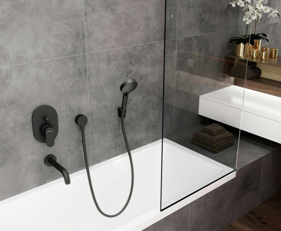 Hansgrohe Vernis Shape Смеситель для ванны, однорычажный, скрытого монтажа Хром, 71458000 - Изображение 5