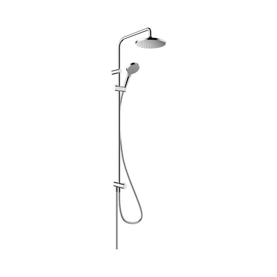Hansgrohe Vernis Blend Showerpipe 200 1jet EcoSmart Черный Матовый, 26272670 - Изображение 2