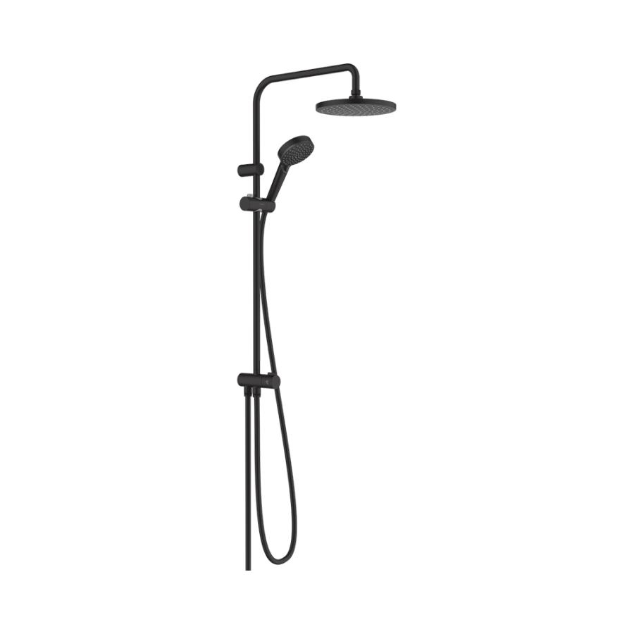 Hansgrohe Vernis Blend Showerpipe 200 1jet EcoSmart Черный Матовый, 26272670 - Изображение 3