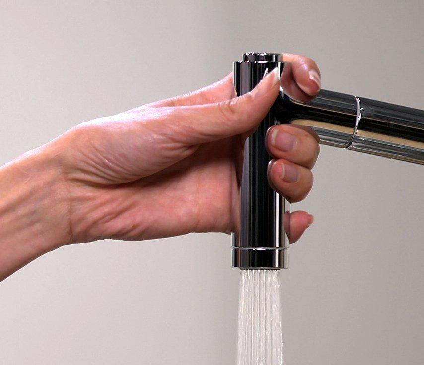 Hansgrohe Metris смеситель для кухни однорычажный с выдвижным душем хром Хром 14820000 - Изображение 8