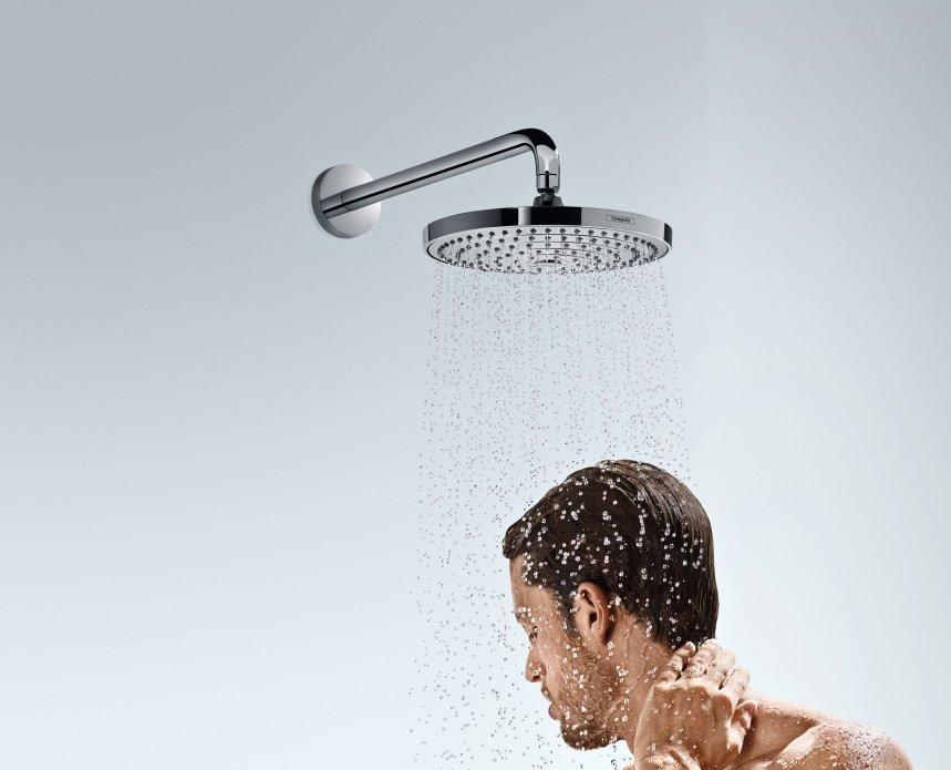 Hansgrohe Raindance Select S 240 2jet верхний душ с держателем 39см Хром, 26466000 - Изображение 6