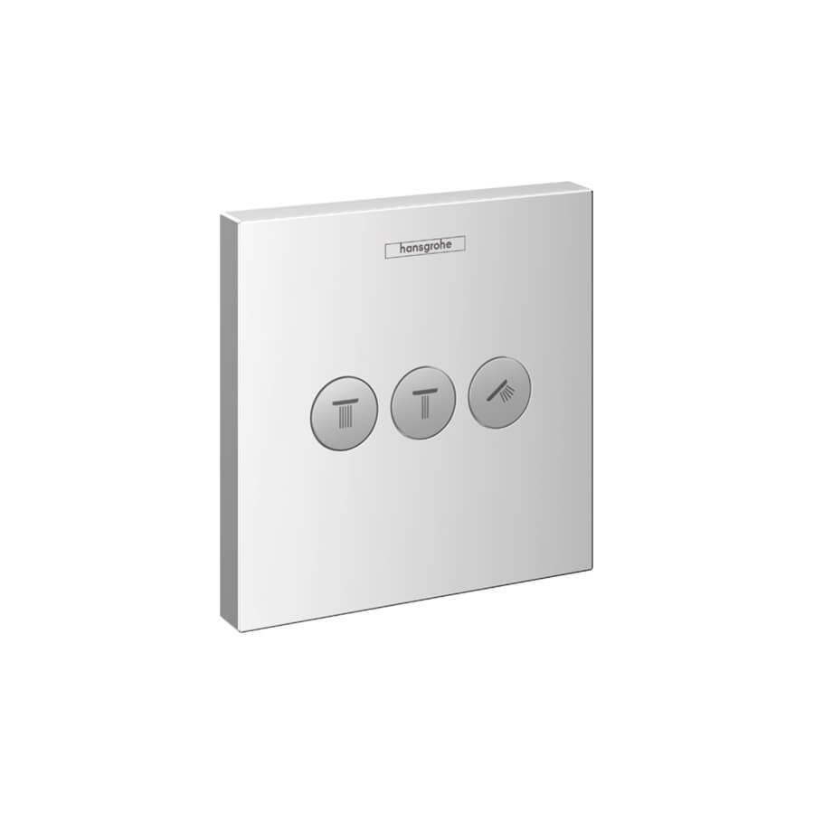 Hansgrohe ShowerSelect Запорно-переключающие устройство на 3 потребителя 15764000