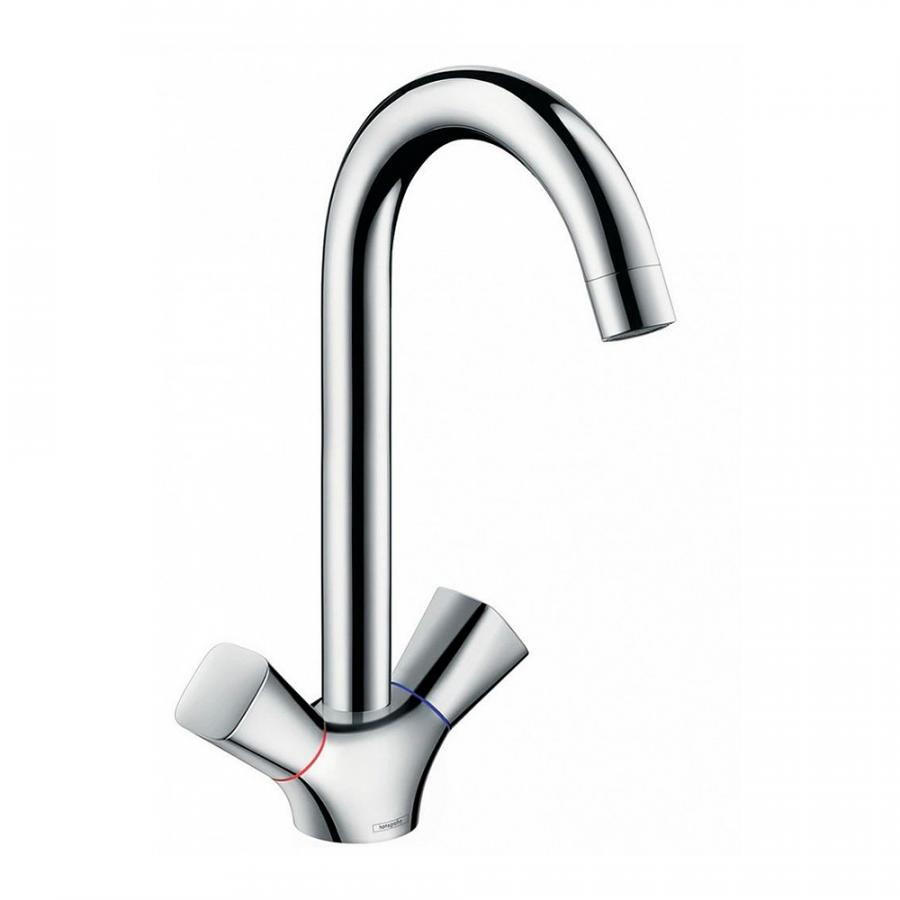 Hansgrohe Logis Смеситель для кухни с двумя рукоятками 71280000