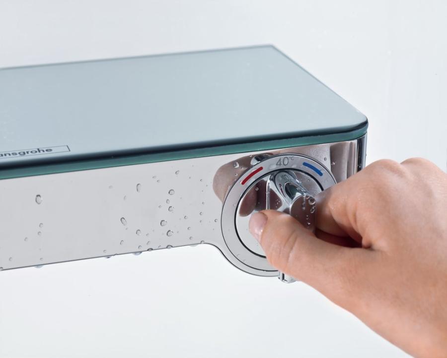 Hansgrohe ShowerTablet Select Термостат для ванны 300 внешнего монтажа Белый/Хром 13151400 - Изображение 4