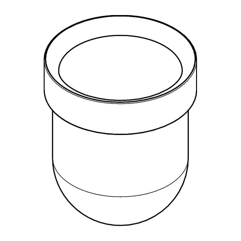 Hansgrohe Керамическая чаша набора для WC Logis C 98547000