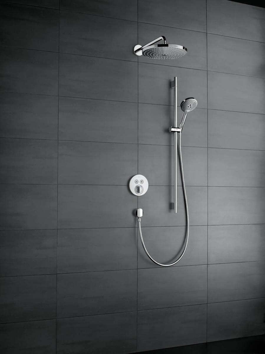 Hansgrohe ShowerSelect S Смеситель, скрытого монтажа, для 2 потребителей Хром, 15748000 - Изображение 2