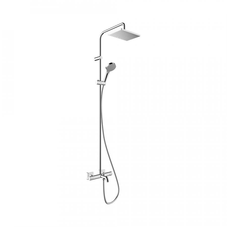 Hansgrohe Vernis Shape Showerpipe 230 1jet с термостатом для ванны Хром, 26284000 - Изображение 1