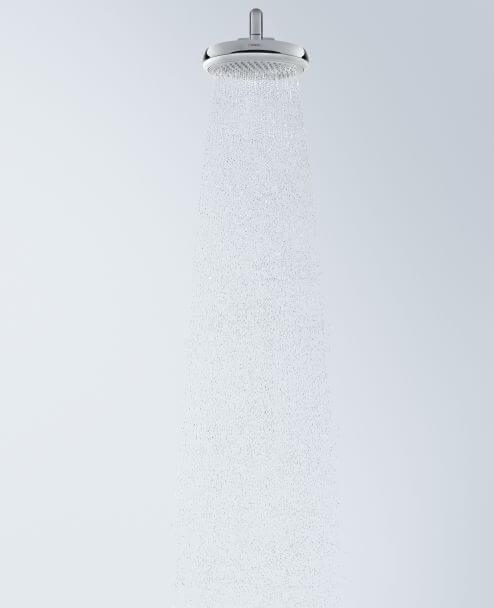 Hansgrohe Crometta Верхний душ 160 1jet LowPressure хром-белый 26576400 - Изображение 2