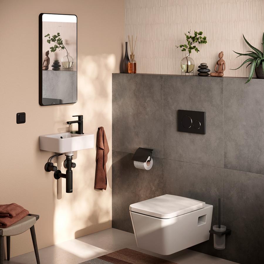 Hansgrohe EluPura Original Q Унитаз подвесной 540x360 безободковый без сиденья изображение