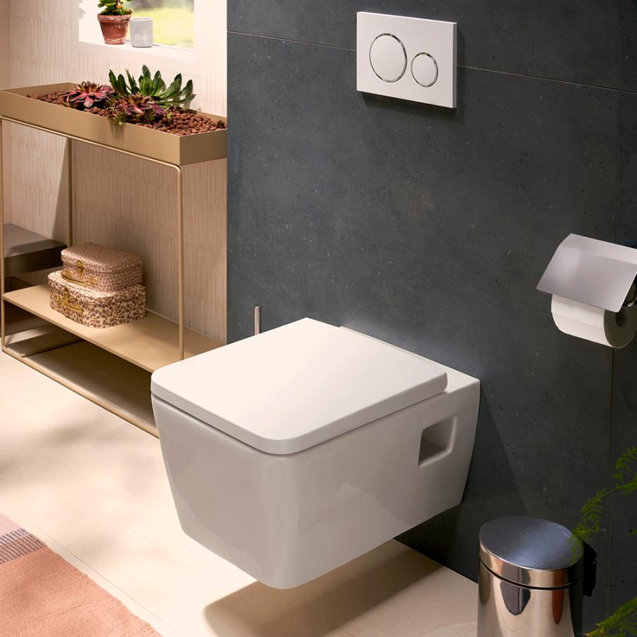 Hansgrohe EluPura Original Q Унитаз подвесной 540x360 безободковый без сиденья заказать онлайн