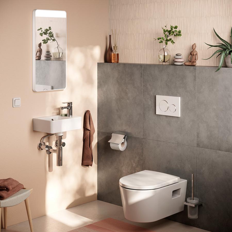 Купить Hansgrohe EluPura Original S Унитаз подвесной 540x360 безободковый без сиденья