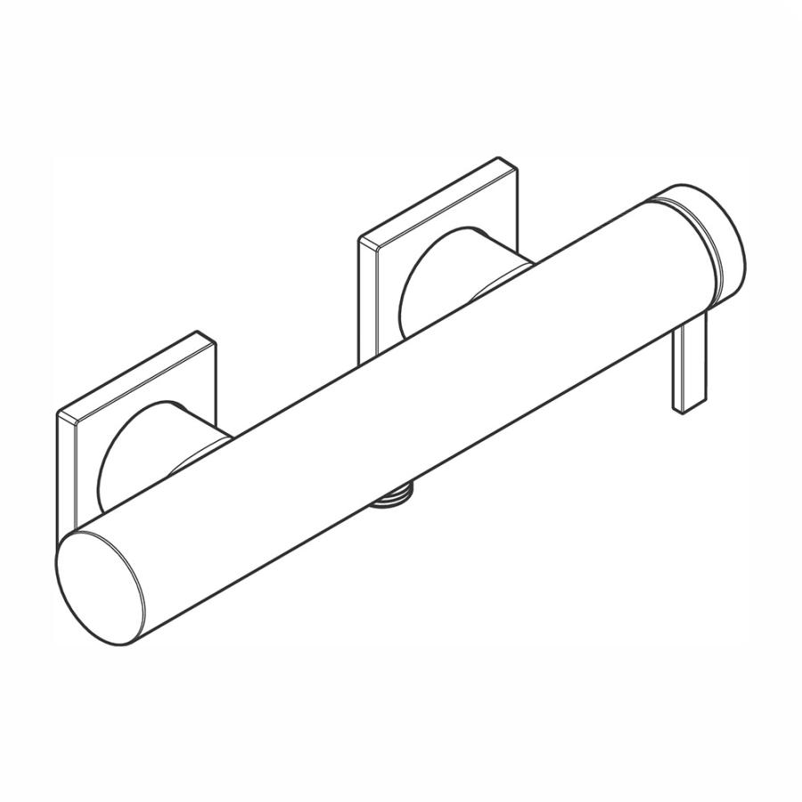 Купить Hansgrohe Tecturis E Однорычажный смеситель для душа наружного монтажа