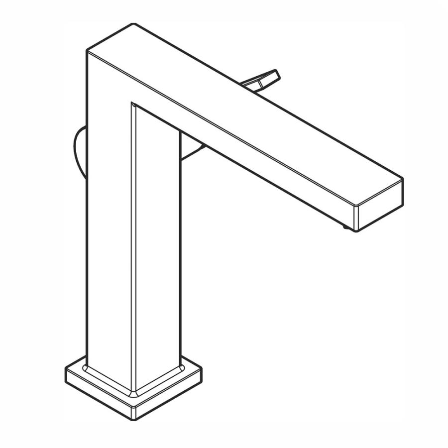 Купить Hansgrohe Tecturis E Смеситель для раковины 150 Fine, однорычажный, CoolStart, с клапаном push-open