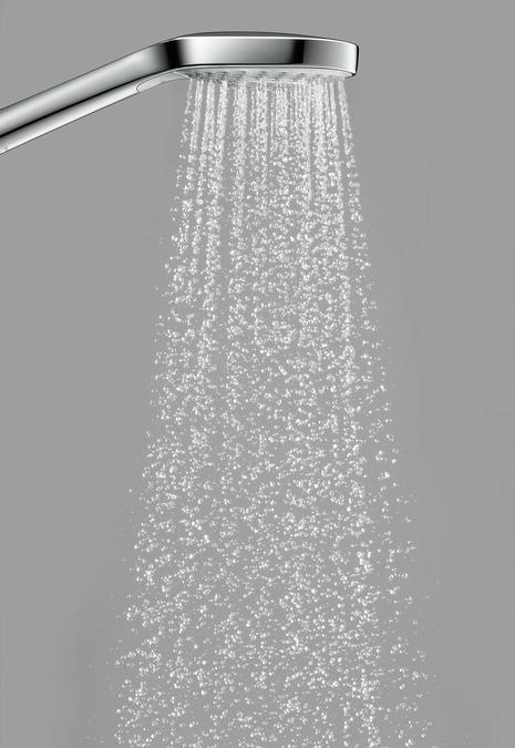 Hansgrohe Croma Select S Ручной душ Multi EcoSmart 9 л/мин хром-белый матовый 26801400 - Изображение 4