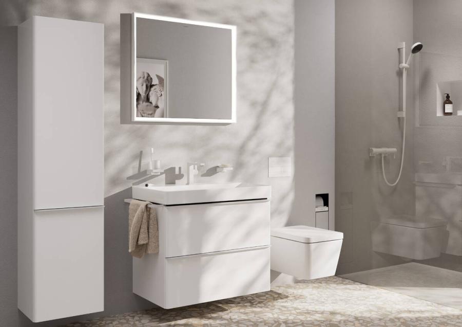 Hansgrohe Tecturis E Смеситель для раковины 110 однорычажный со сливным гарнитуром