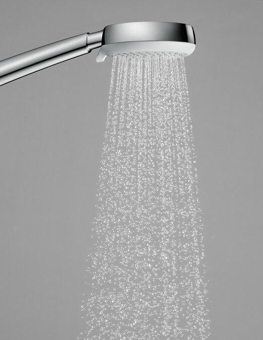 Hansgrohe Crometta 100 Ручной душ Vario EcoSmart 9 л/мин хром-белый матовый 26827400 - Изображение 6