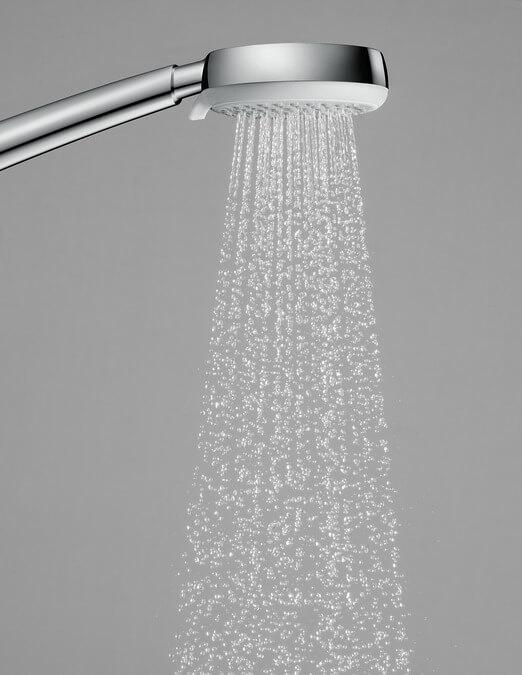 Hansgrohe Crometta 100 Ручной душ Vario EcoSmart 9 л/мин хром-белый матовый 26827400 - Изображение 7