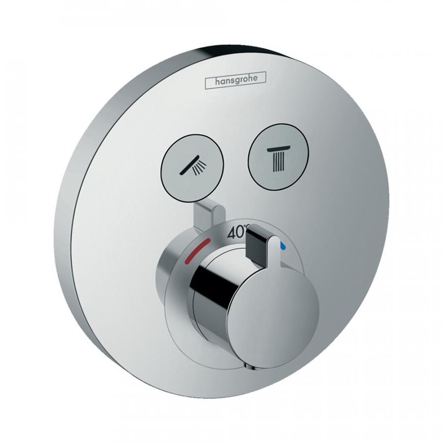 Hansgrohe Термостат ShowerSelect S для 2 потребителей скрытый монтаж 15743000