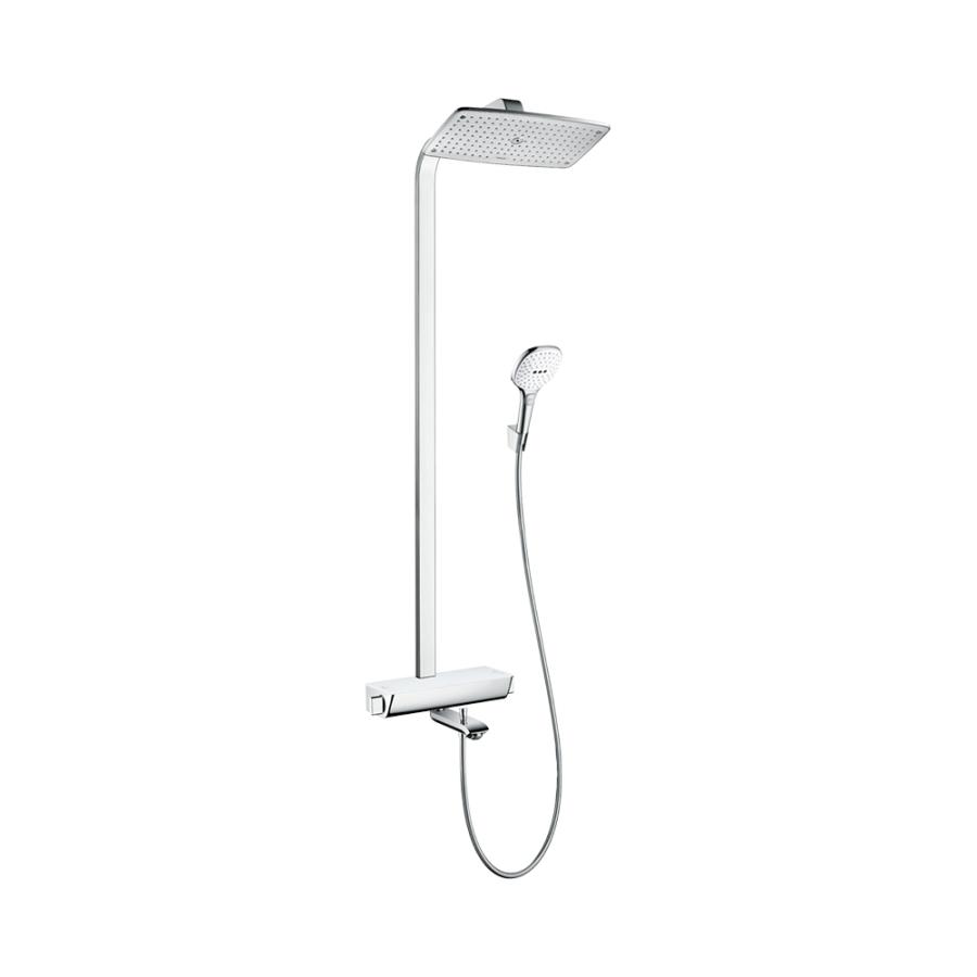 Hansgrohe Raindance E Showerpipe 360 1jet с термостатом для ванны Белый/Хром 27113400 - Изображение 1