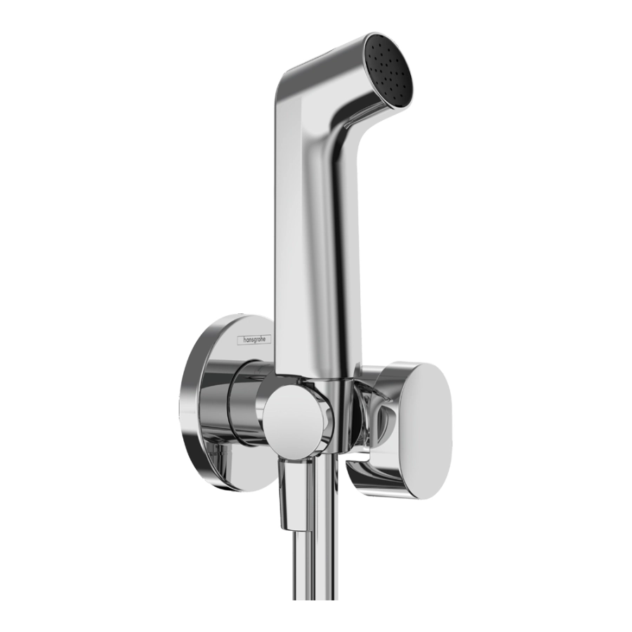 Hansgrohe Гигиенический душ S 1 jet EcoSmart+ с запорным вентилем хром  29230000