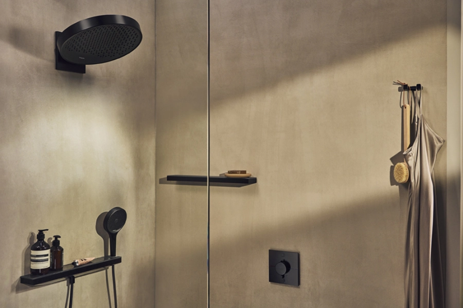 Hansgrohe Rainfinity Porter полка со шланговым подключением 500 держатель слева в интернет-магазине