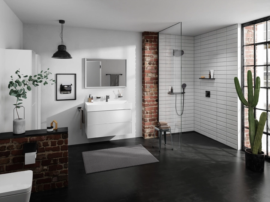 Hansgrohe Rainfinity Porter полка со шланговым подключением 500 держатель слева