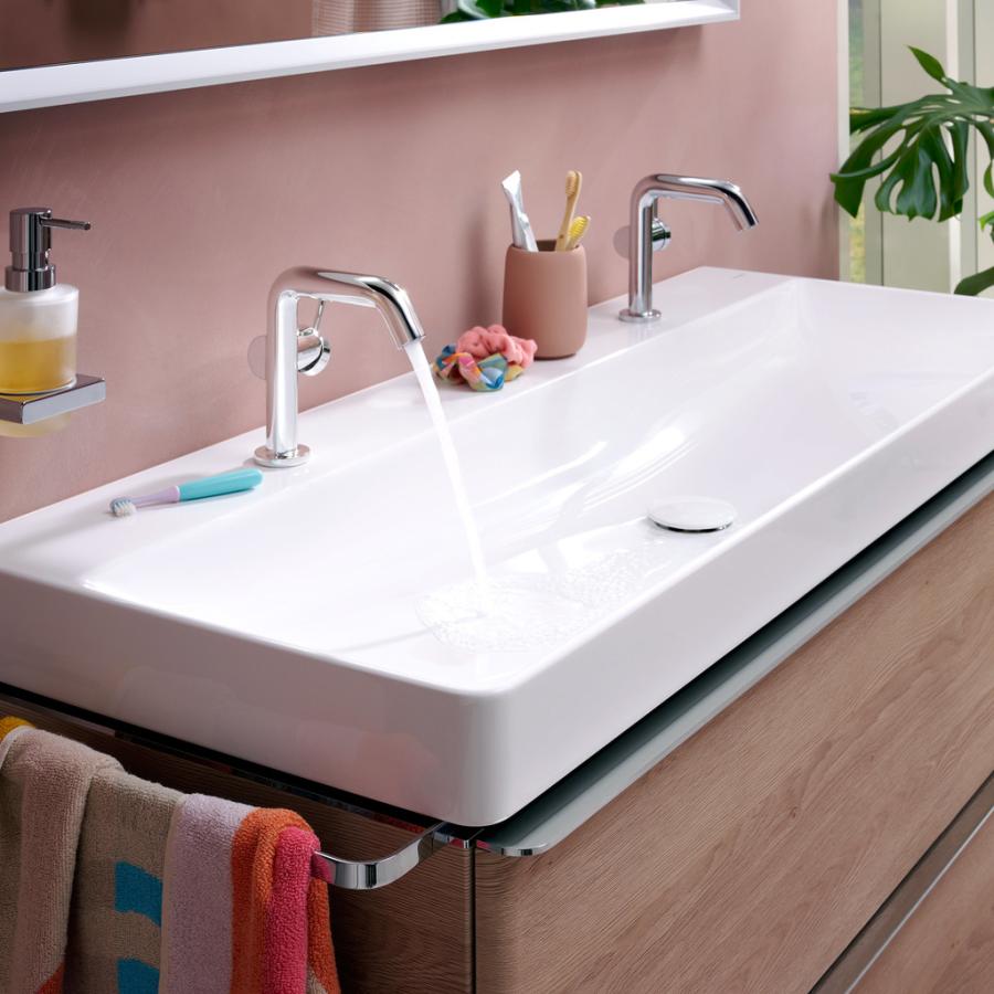 Hansgrohe Tecturis S Смеситель для раковины с донным клапаном CoolStart  хром 73320000