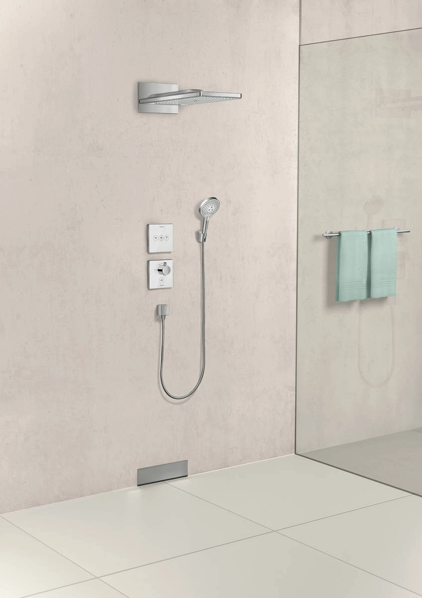 Hansgrohe Rainmaker Select Верхний душ 580 3jet хром-белый матовый 24001400