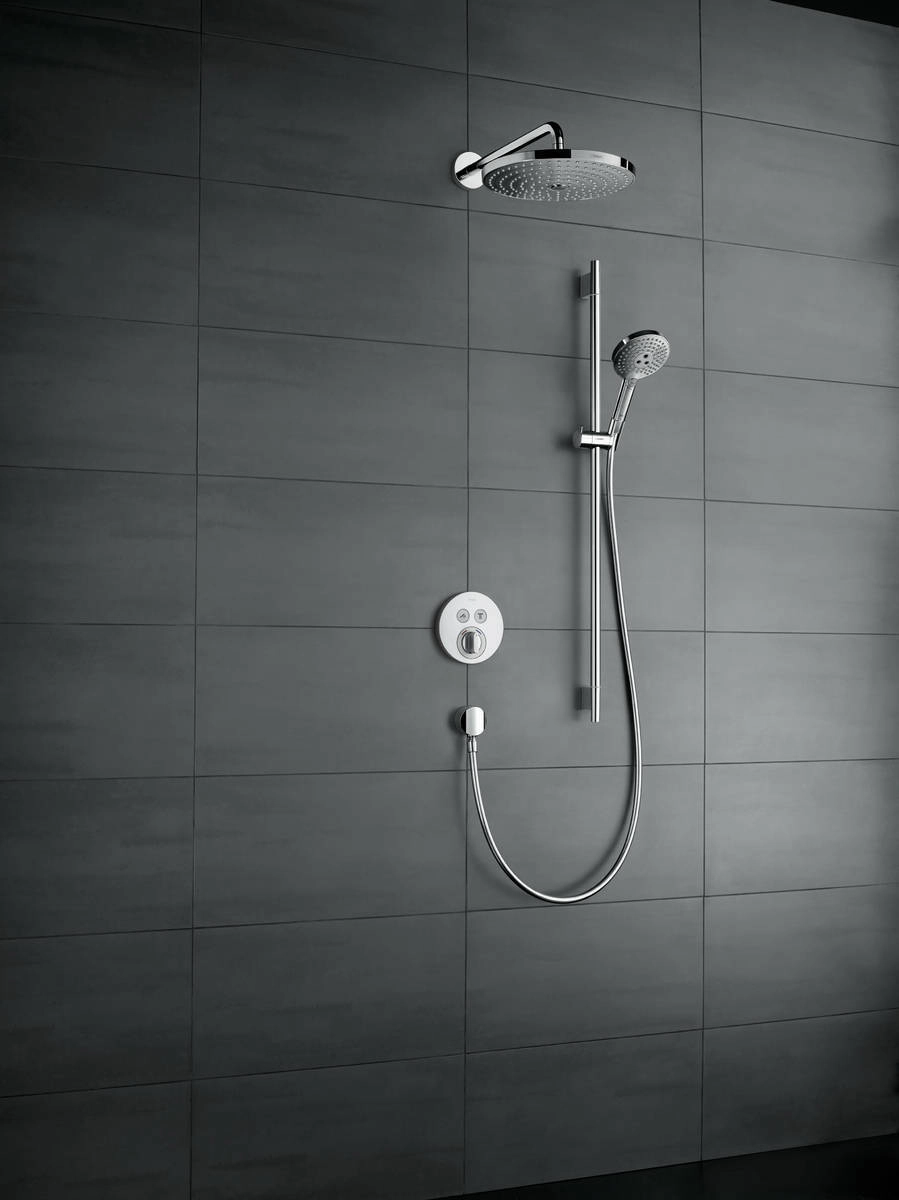 Hansgrohe Raindance Select S Верхний душ 300 2jet с держателем хром 27378000