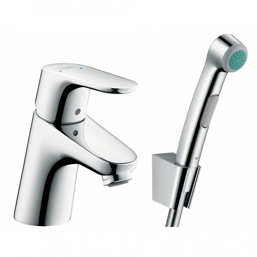 Hansgrohe Focus Е2 Смеситель для раковины с гигиеническим душем 31926000