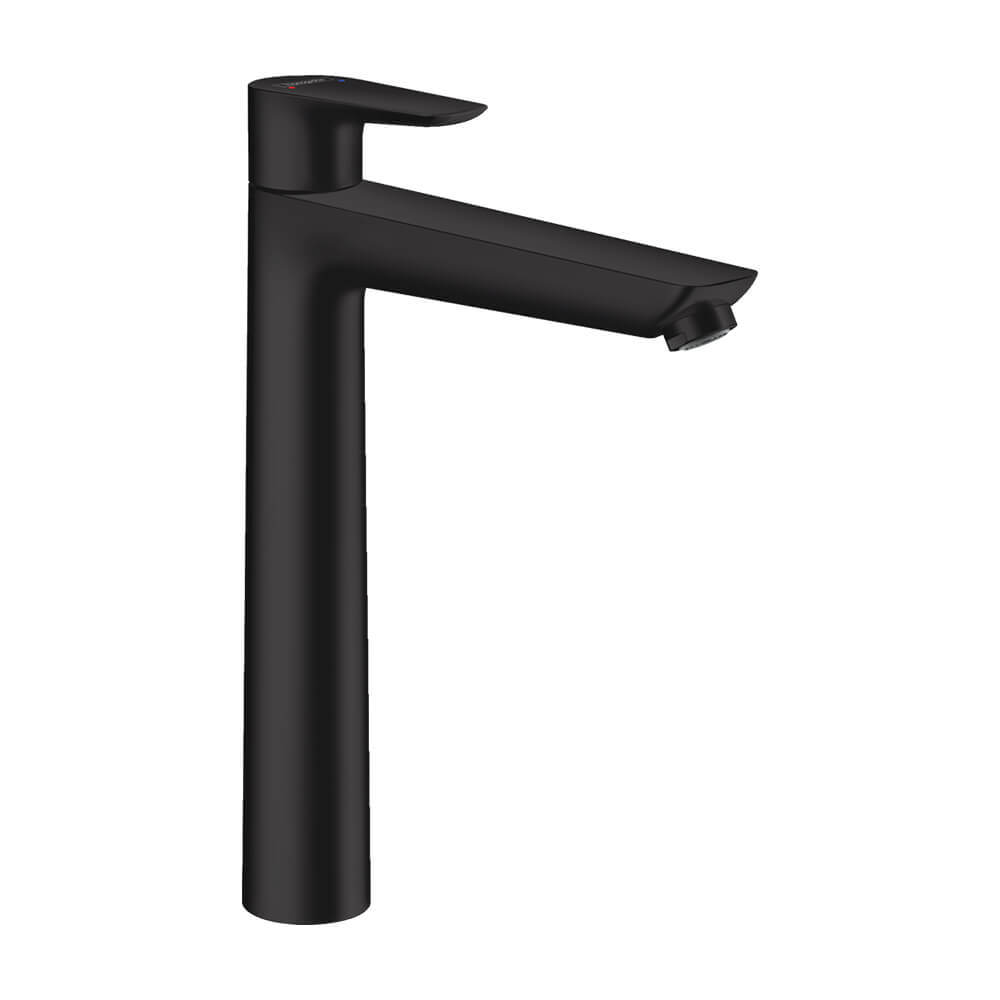 Hansgrohe Talis E Смеситель для раковины 240 однорычажный без сливного набора, черный матовый