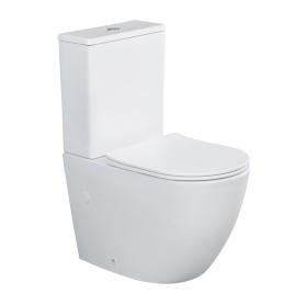 Light Унитаз напольный 365x630x430 с сиденьем без бачка