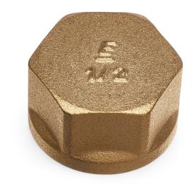 Заглушка В 1/2' латунь CN