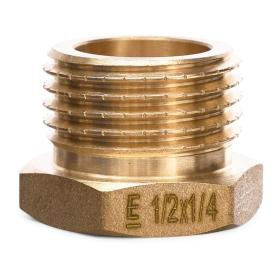 Футорка НВ 1/2'×1/4' латунь CN