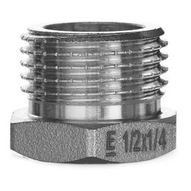 Футорка НВ 1/2'×1/4' TIN латунь CN