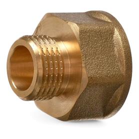 Переходник НВ 1/2'×3/4' латунь CN