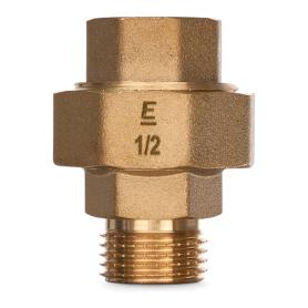 Разъемное соединение прямое американка НВ 1/2' латунь CN