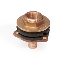 Подводка прямая через стену 16-Rp1/2 x 28 RX+