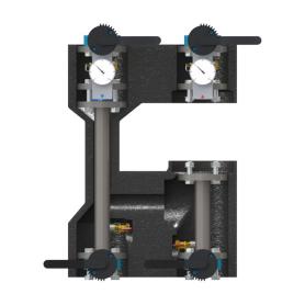 PowerBox 33 Насосная группа прямая без насоса фланцевая DN 40