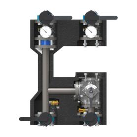 PowerBox 33 Насосная группа смесительная без насоса и сервопривода фланцевая DN 40