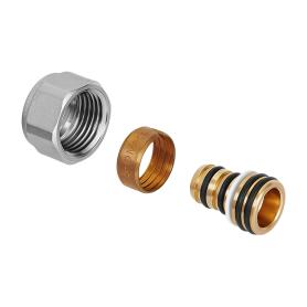 Резьбозажимное соединение PE-X/Al/PE-X (М.П.) 1/2'